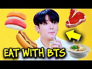 BTS Eating Moments 🍔🍟 BTS Mukbang 🥬🥑