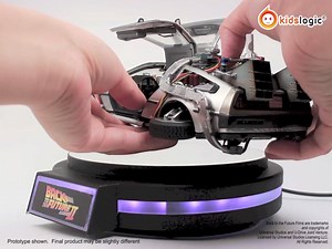 Kidslogic Floating DeLorean Time Machine from Back To The Future Part II | Toy Garden