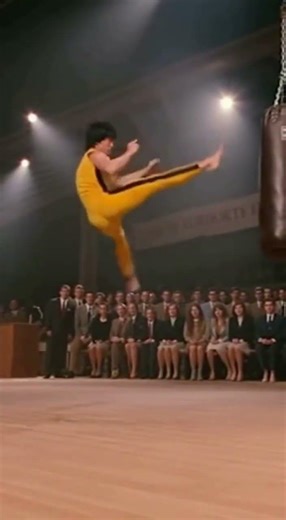 How Bruce Lee Mastered Jumping Kick Power & Precision | Built Different