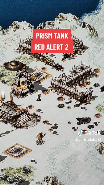 I use chronosphere to teleport prism tank to enemy base. #redalert2 #yurirevenge #redalert2yurirevenge #commandandconquer