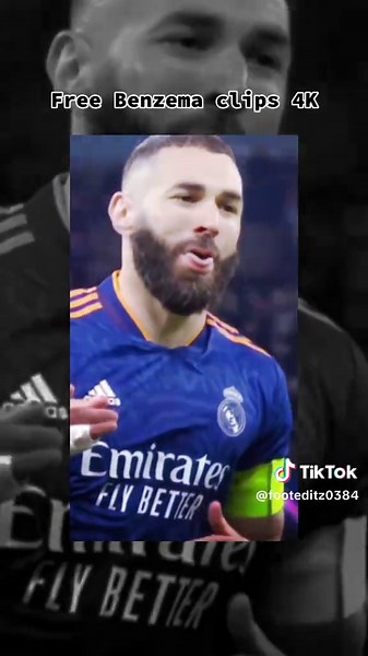 Benzema 4K clips Edit #football #benzema #realmadrid #footeditz_