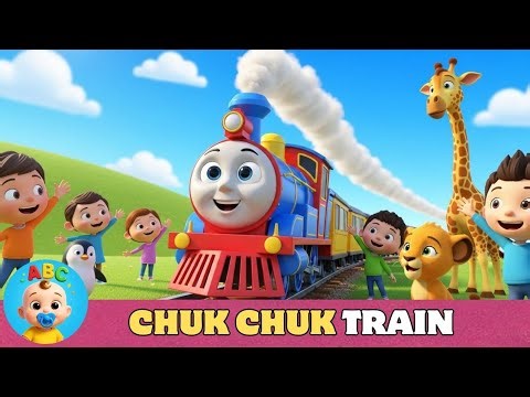 Train Aayi Chuk Chuk | Train Song | Hindi Rhymes for Kids