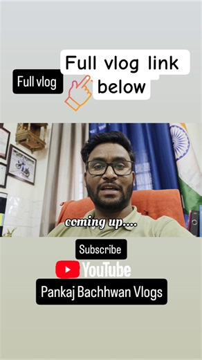 watch full vlog . link is below