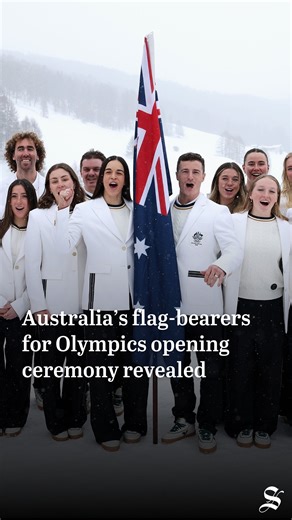 Mogul skiers Jakara Anthony and Matt Graham will be the Australian flag-bearers for the opening ceremony of the 2026 Milano Cortina Olympics. Read more: https://tinyurl.com/3shjuc39 Live & free on Channel 9 & 9Now, and every sport with every medal moment in 4K UHD on Stan Sport. Feb 6-23. #MilanoCortina2026 #Olympics #9WWOS #StanSportAU | The Sydney Morning Herald