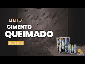 APLICAÇÃO RÁPIDA TINTA CIMENTO QUEIMADO ORIGINAL