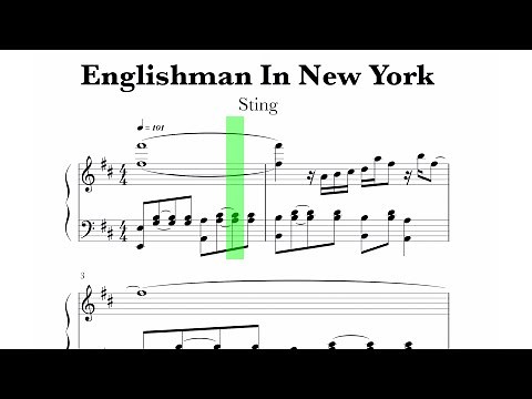 Sting - Englishman In New York Sheet Music