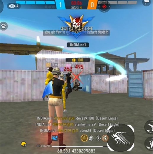 1vs4 only onetap pro #freefire #shorts