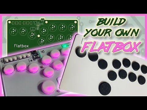 Build your own Flatbox! An inexpensive, open-source fightstick option