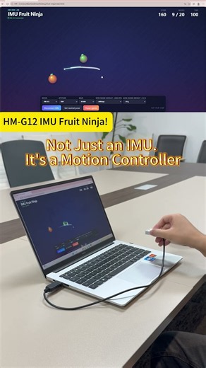 Can an IMU Sensor Play Fruit Ninja? 🍉 | Easy Integration with Raspberry Pi & Development Boards