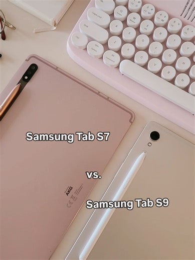 Samsung Galaxy Tab S9 vs Tab S7 Comparison