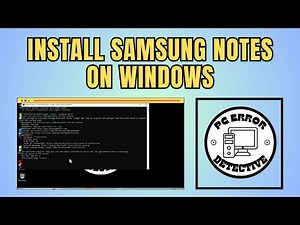 How To Install Samsung Notes On Windows 10 - Advanced Strategies