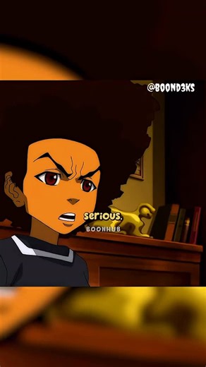 @boond3ks on Instagram: "10 Hidden Details Everyone Completely Missed In The Original ...The Boondocks is an American animated series created by Aaron McGruder that aired from 2005 to 2014, known for its satirical portrayal of race and society. The show originated as a webcomic and was eventually adapted into a TV series for Adult Swim. Key facts include the main characters: the intelligent and radical Huey Freeman; his gangsta-wannabe brother, Riley; and their grandfather, Robert Freeman. It’s