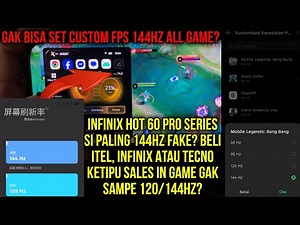 🔥Real All Game+Mobile Legends 144hz? Module Gaming No Limit+Config XML ML+Apk Lock Penyegaran Layar