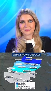 Here’s a quick update on the forecast. I will zoom way into the maps for you and walk you slowly through the updated timeline on WRAL! Watch or stream free on the WRAL app 📱 | WRAL Kat Campbell