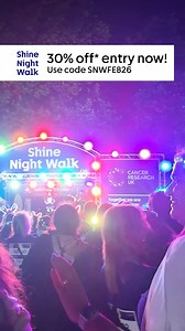 See Southampton in a whole new light! 🌙 Walk together after dark and help beat cancer. Who will you shine for? ✨ | Cancer Research UK