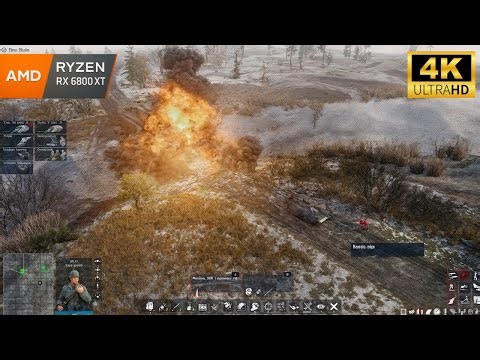 Men of War II | Axis Campaign: Siegfried Line Mission Gameplay [4K 60FPS] No Commentary