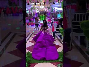 Alexia’s 7th birthday grand entrance