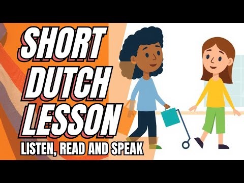 Beginners lesson Dutch A1!