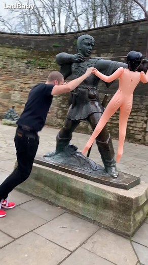 2.3M views · 29K reactions | When Dad does the Triangle Dance Challenge...without friends  #TriangleChallenge #BillyNoMates #LadBaby | LadBaby | Facebook