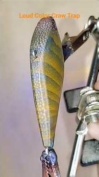 Custom Iridescent Fishing Rat-L-Trap Airbrush Created for Freshwater or Saltwater #fishing #lure