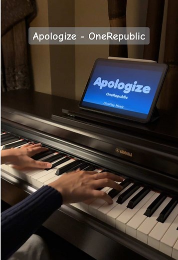 Apologize - OneRepublic Piano Cover