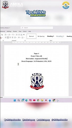 Cara mudah mengubah file word menjadi PDF tanpa aplikasi #tutorial