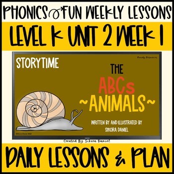 Phonics Fun Level K | Unit 2 Week 1 | Daily Lessons