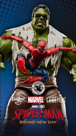 NEW Marvel Legends Spider-Man Brand New Day Spider-Man & Hulk #marvel #spidermanbrandnewday