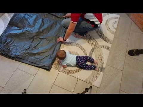 Intex Queen Air Mattress - How to Get Back in Bag