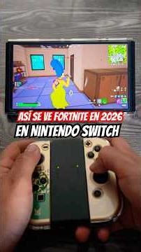 FORTNITE Temporada de LOS SIMPSONS Nintendo Switch Oled gameplay