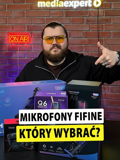 Mikrofony Fifine: Czystość brzmienia 🎙️🎶