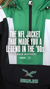 181K views | Just like you remember! Shop Starter Jackets all 32 NFL Teams from HOMAGE. | Homage | Facebook