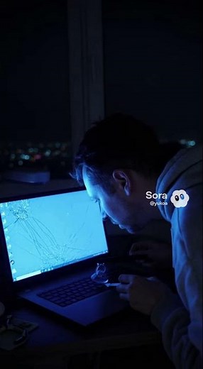 The Broken Screen #VideoCallHorror #JumpScare #ShortHorror