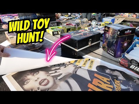 Two Flea Markets! One Wild Vintage Toy Hunt - What Did I Find?!