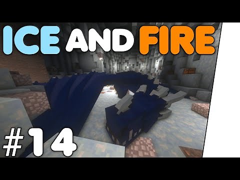 Minecraft Ice and Fire Mod 2021 | Dragon Cave #14