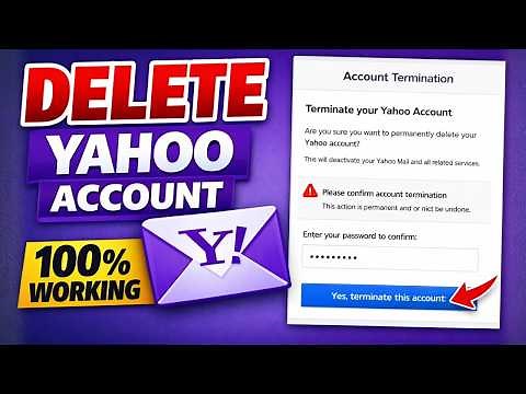 How to Delete Your Yahoo Email Account Permanently (Step-by-Step) | 2026