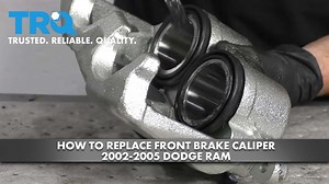 How to Replace Front Brake Caliper 2002-05 Dodge RAM