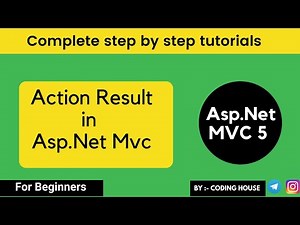 what is action in MVC || Types of Action Results in MVC || MVC tutorial for Beginners in .NET C#