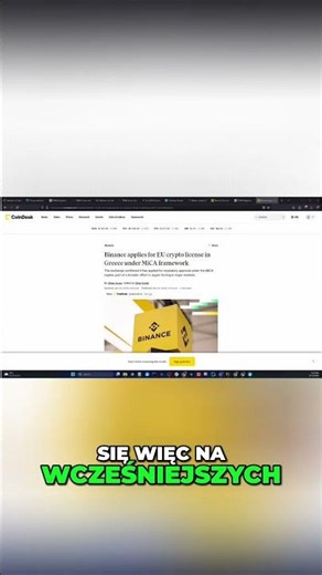 Binance and Kanga: MiCA License or a Big Problem? #shorts