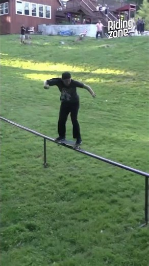 @kanaandern just broke the world record for grinding on a round rail 🔥 70.1 meters! #skate