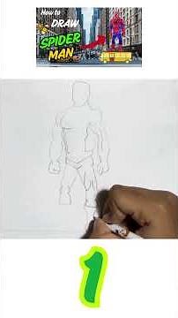 Spider‑Man Drawing – Easy Step‑by‑Step Tutorial for Kids & Beginners 🕷️🎨