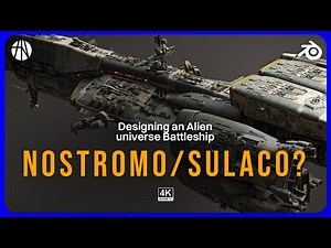 Alien Universe - Battleship - Concept Design Overview (4K) - Technouveau 0011