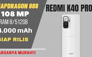 官方！！！ 小米REDMI K40 PRO的规格价格和发布日期
