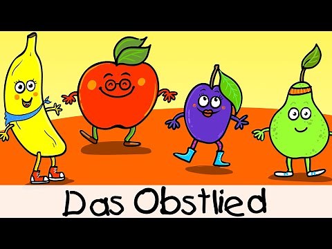 Das Obstlied || Kinderlieder zum Lernen