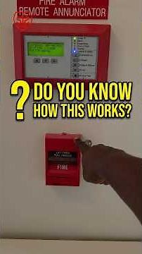 Do you know what these fire alarm devices do? #firealarm #safetytips