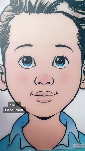 Monster Face Painting: Skull De Face!