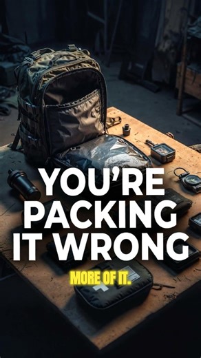 Your Bug Out Bag Is Wrong - Here's What You Actually Need