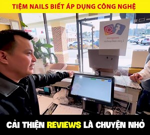 3.1K views · 571 reactions | Tiệm Nails biết áp dụng công nghệ - Cải thiện Reviews là chuyện nhỏ! 朗 #Fastboy #GoCheckinNails | Fastboy Marketing | Facebook