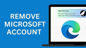 How To Remove Microsoft Account From Edge Browser