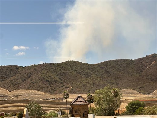 Temecula Fire Scorches Hills Above Old Town: Photos